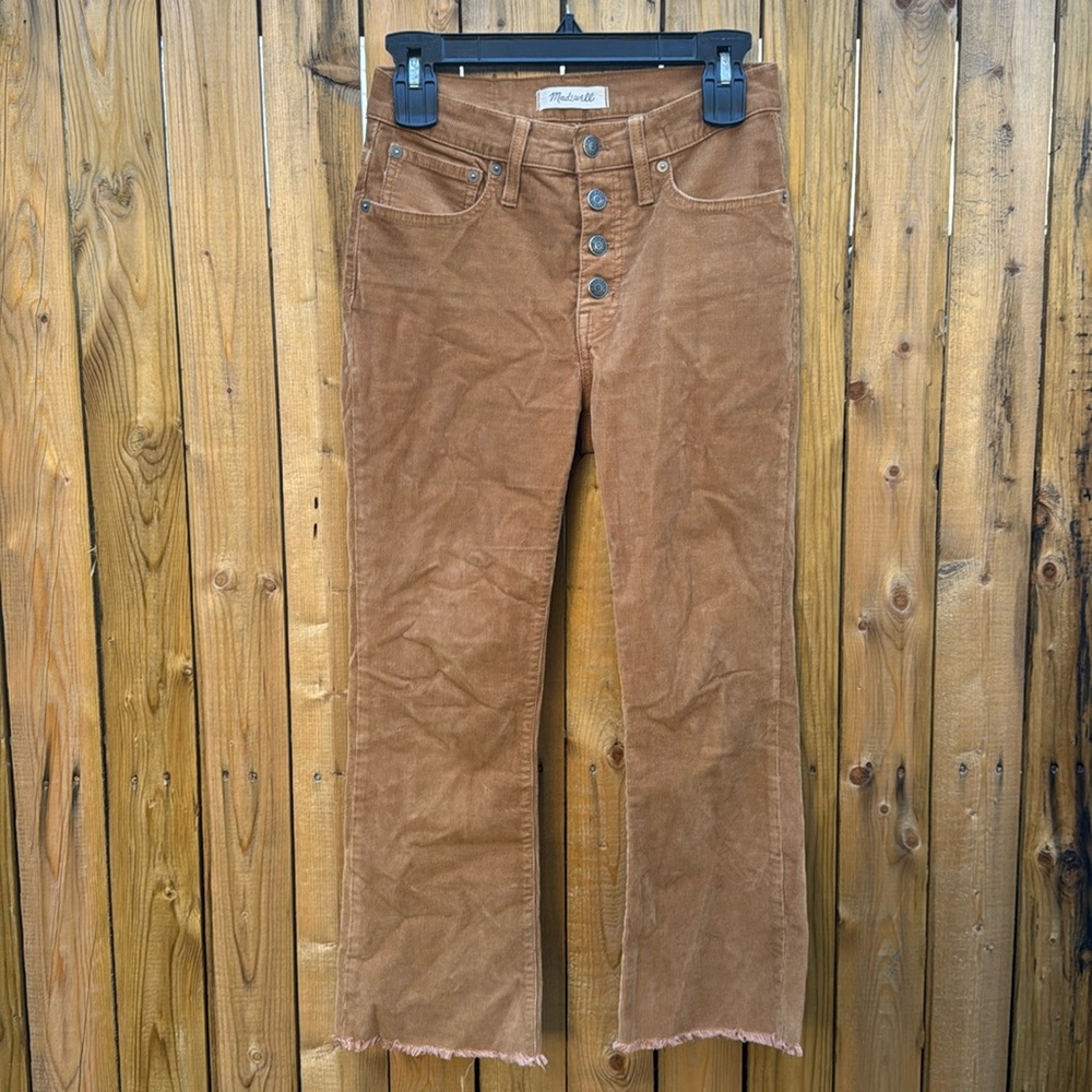 Madewell Brown Corduroy Pants